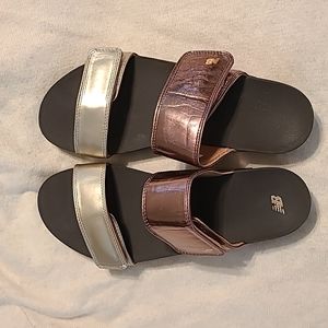 New Balance Metallic Sandals
